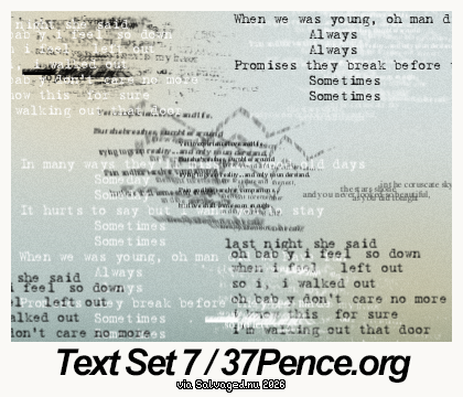 Text Set 7 / 37Pence.org