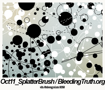 Oct11_Splatter Brush / BleedingTruth.org