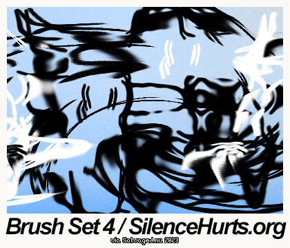 Brush Set 4 - SilenceHurts.org