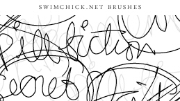Circled Word (Brush 63) / SwimChick.net